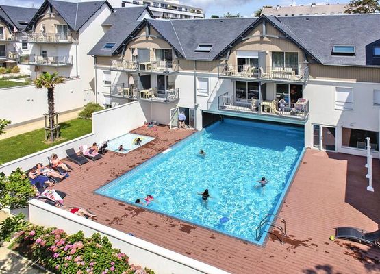 3-room holiday flat in the residence Les Jardins d'Arvor - 150m from the beach